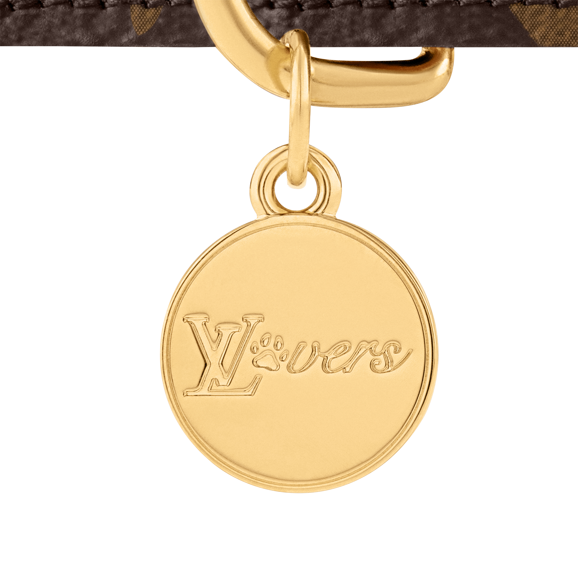  Accessoires pour Animaux } Collier pour chien MM | Louis Vuitton ® (Zoom produit)