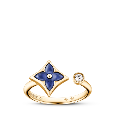 Categories Bracelets Color Blossom BB Star and Sun Multi-Motif Bracelet, Yellow Gold, Sodalite and Diamonds | Louis Vuitton ®