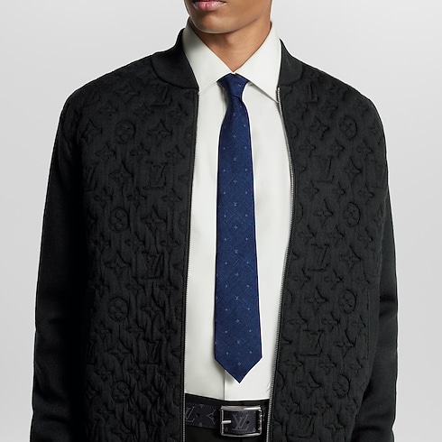Constellation Denim Tie Cropped View