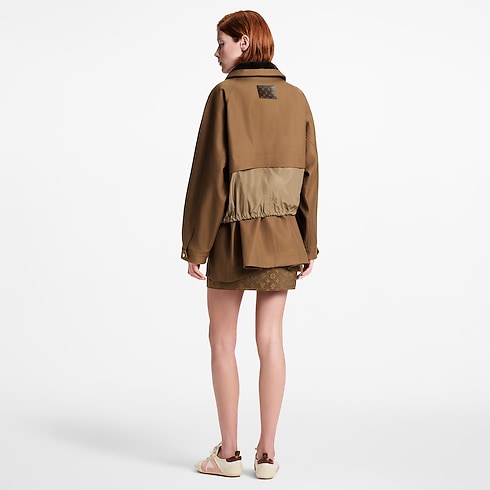 Ready-to-Wear Coats and Jackets Contrast Insert Coat | Louis Vuitton ® (Product zoom)