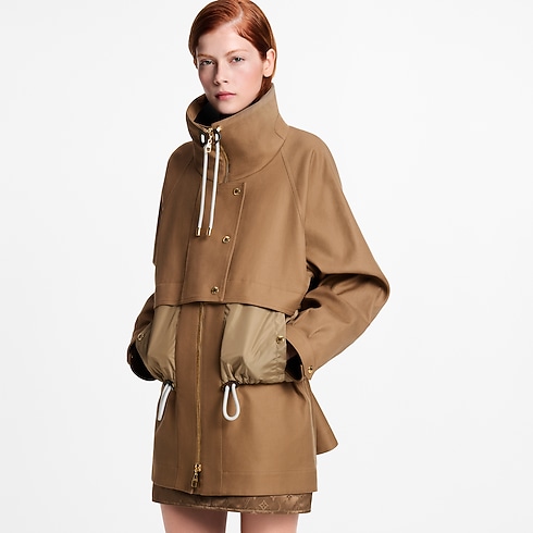 Ready-to-Wear Coats and Jackets Contrast Insert Coat | Louis Vuitton ® (Product zoom)