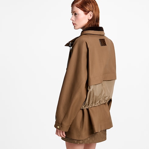 Ready-to-Wear Coats and Jackets Contrast Insert Coat | Louis Vuitton ® (Product zoom)