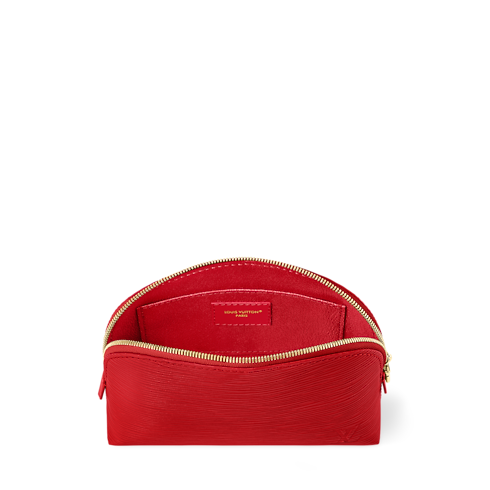 Epi Leather Travel Travel Accessories Cosmetic Pouch PM | Louis Vuitton ® (Product zoom)