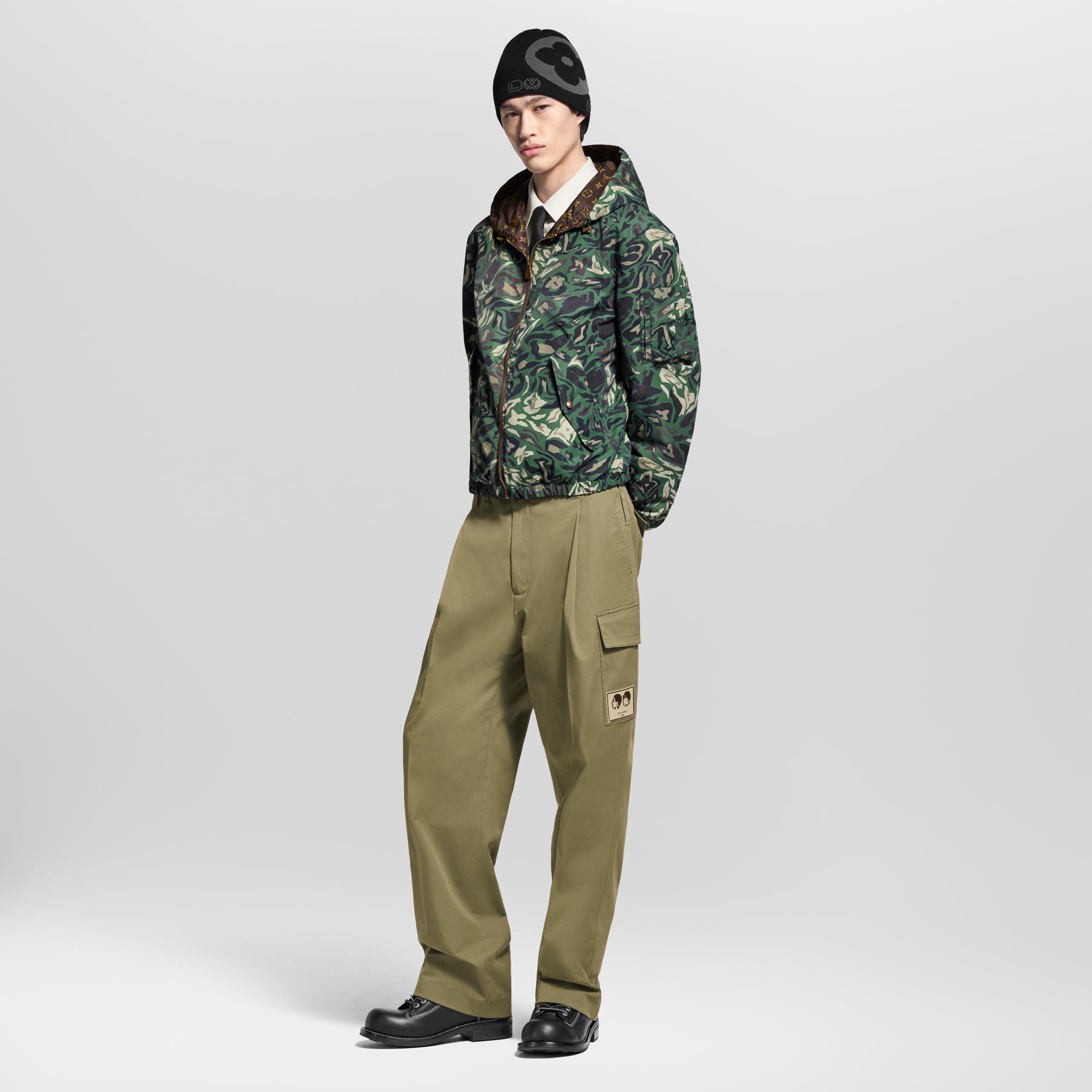  Prêt-à-Porter Manteaux et Blousons Coupe-vent Monogram réversible | Louis Vuitton ® (Zoom produit)