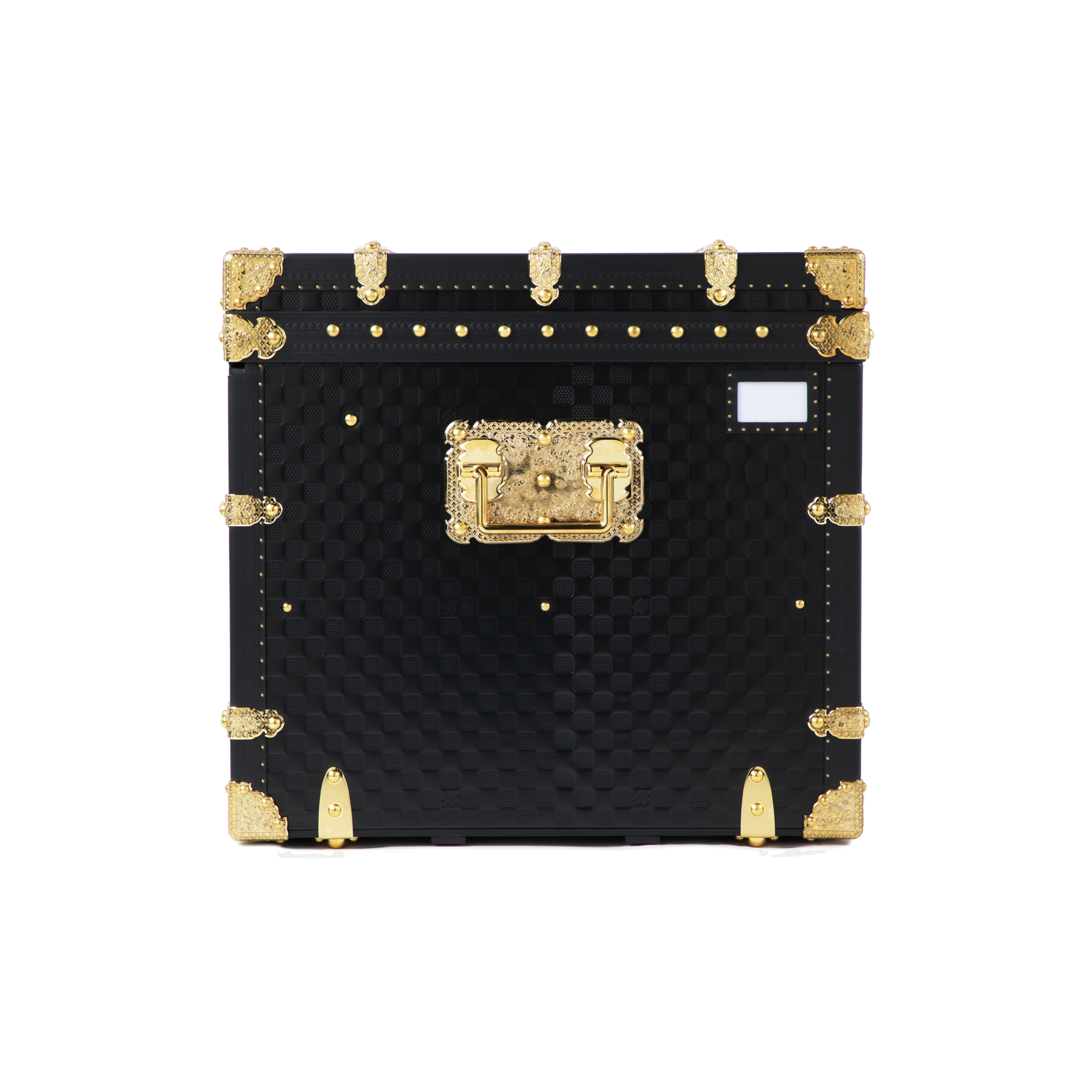 Damier Other Malles et Coffrets Malles et Valises Courrier Lozine 110 Damier Phriendship cuir noir | Louis Vuitton ® (Zoom produit)