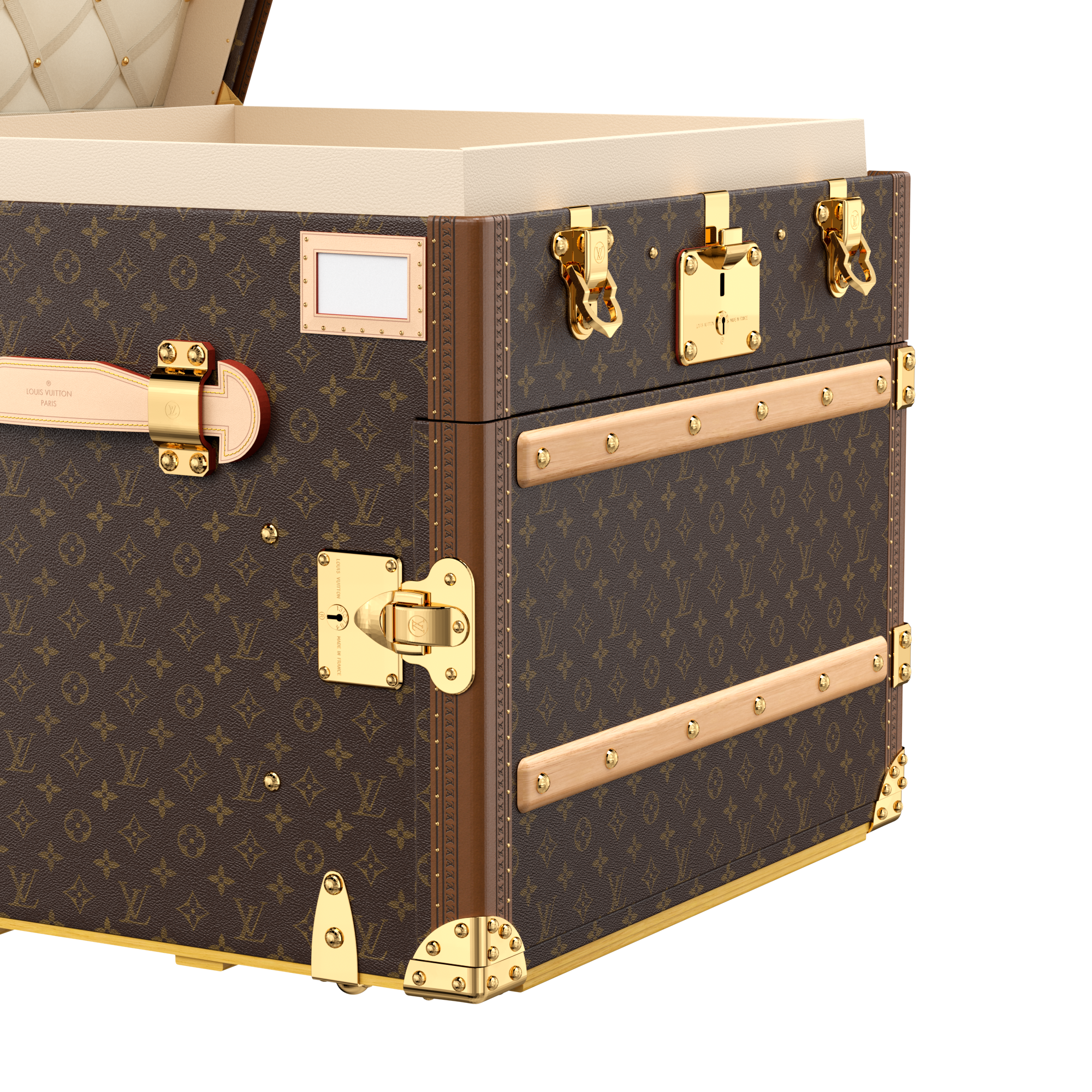 Monogram Trunks and Boxes Trunks and Suitcases Courrier Lozine Carre Droite | Louis Vuitton ® (Product zoom)