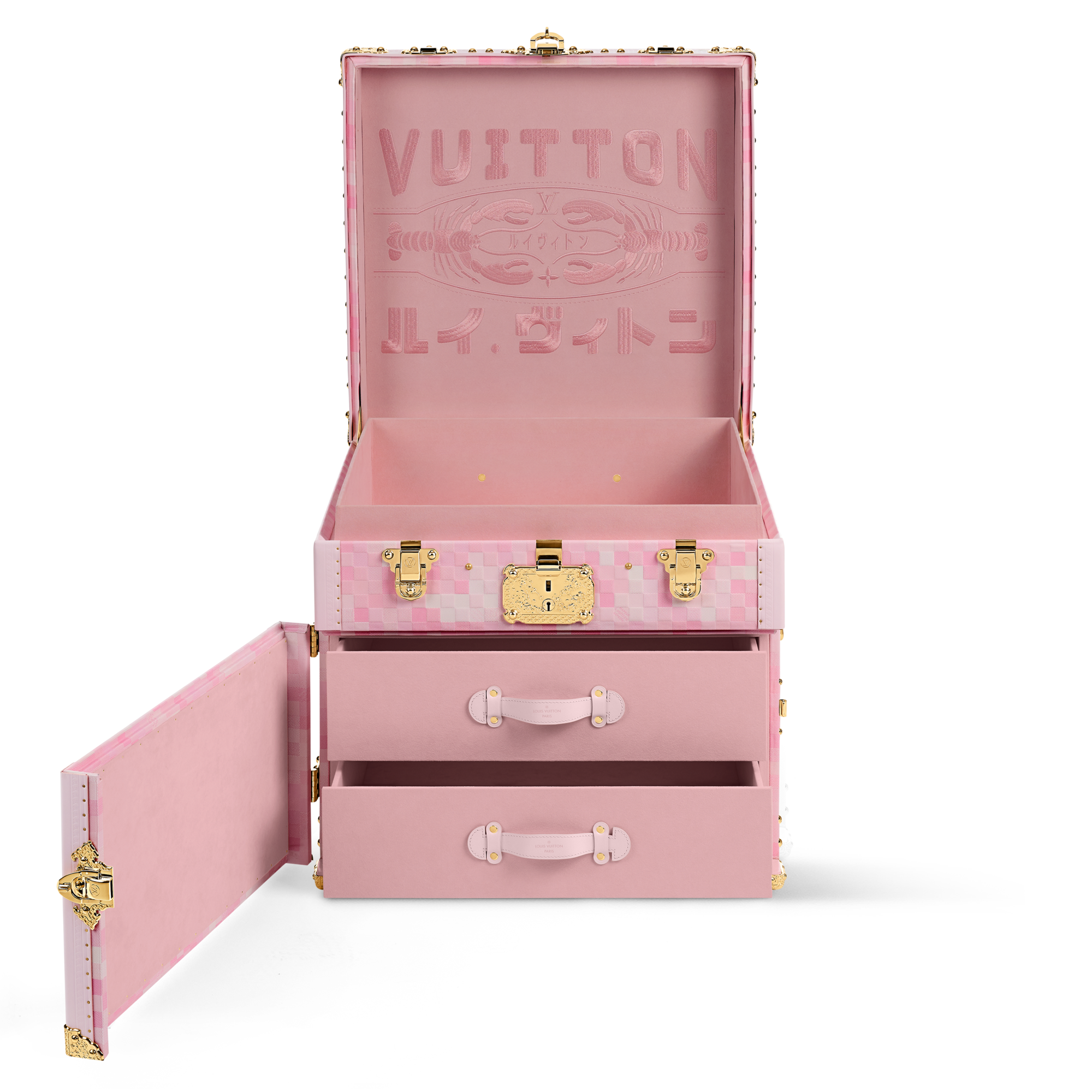 Damoflage Malles et Coffrets Malles et Valises Courrier Lozine Carré Gauche | Louis Vuitton ® (Zoom produit)