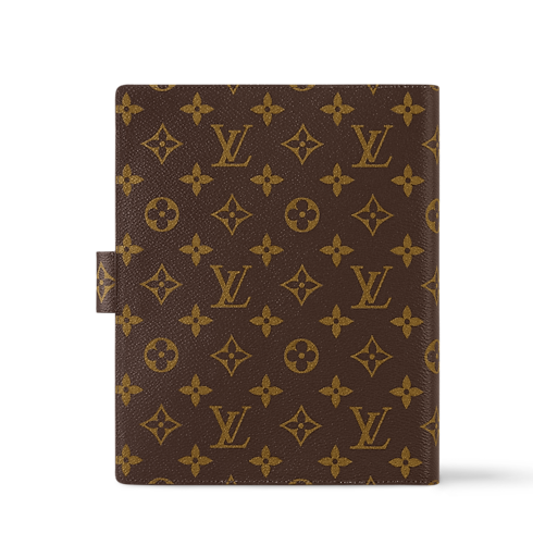 Monogram Personalization Leather Goods } Couverture Agenda GM | Louis Vuitton ® (Zoom produit)