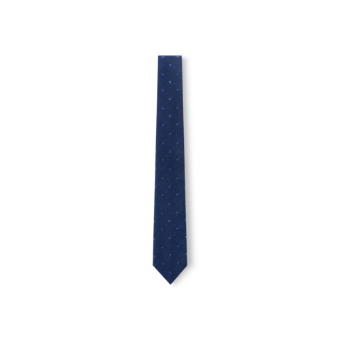 Cravate Constellation Denim vue de face