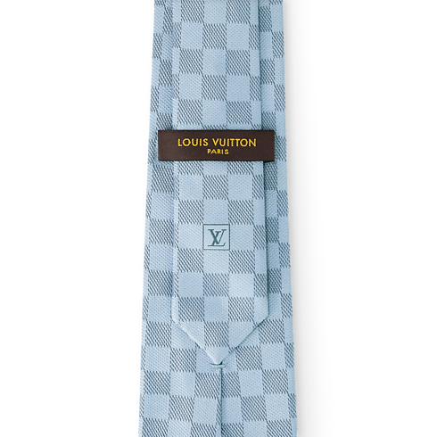 Cravate Damier Classique vue arrière