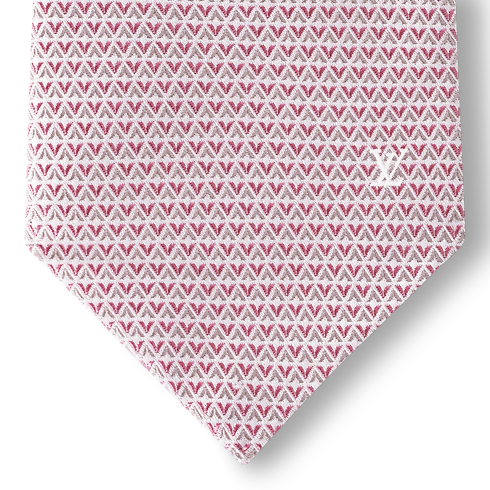 S00 Accessoires Cravates et Pochettes Cravate Diamonds V | Louis Vuitton ® (Zoom produit)