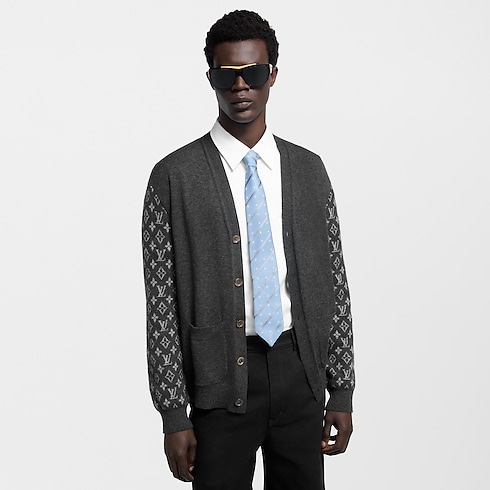 S00 Accessoires Cravates et Pochettes Cravate Monogram Stripes | Louis Vuitton ® (Zoom produit)