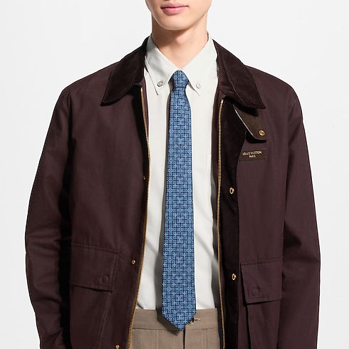 S00 Accessoires Tout Accessoires Cravate Monogram Windowpane | Louis Vuitton ® (Zoom produit)
