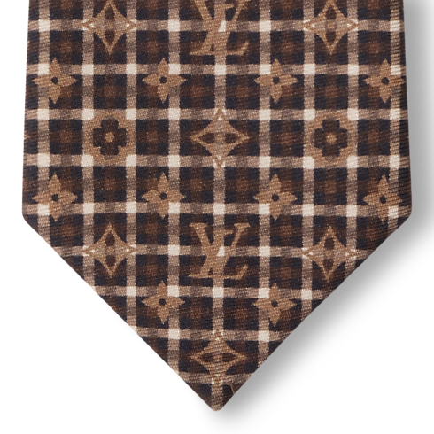 S00 Accessoires Tout Accessoires Cravate Monogram Windowpane | Louis Vuitton ® (Zoom produit)
