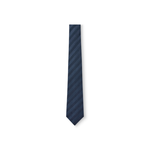 S00 Accessoires Cravates et Pochettes Cravate Stripy Monogram | Louis Vuitton ® (Zoom produit)