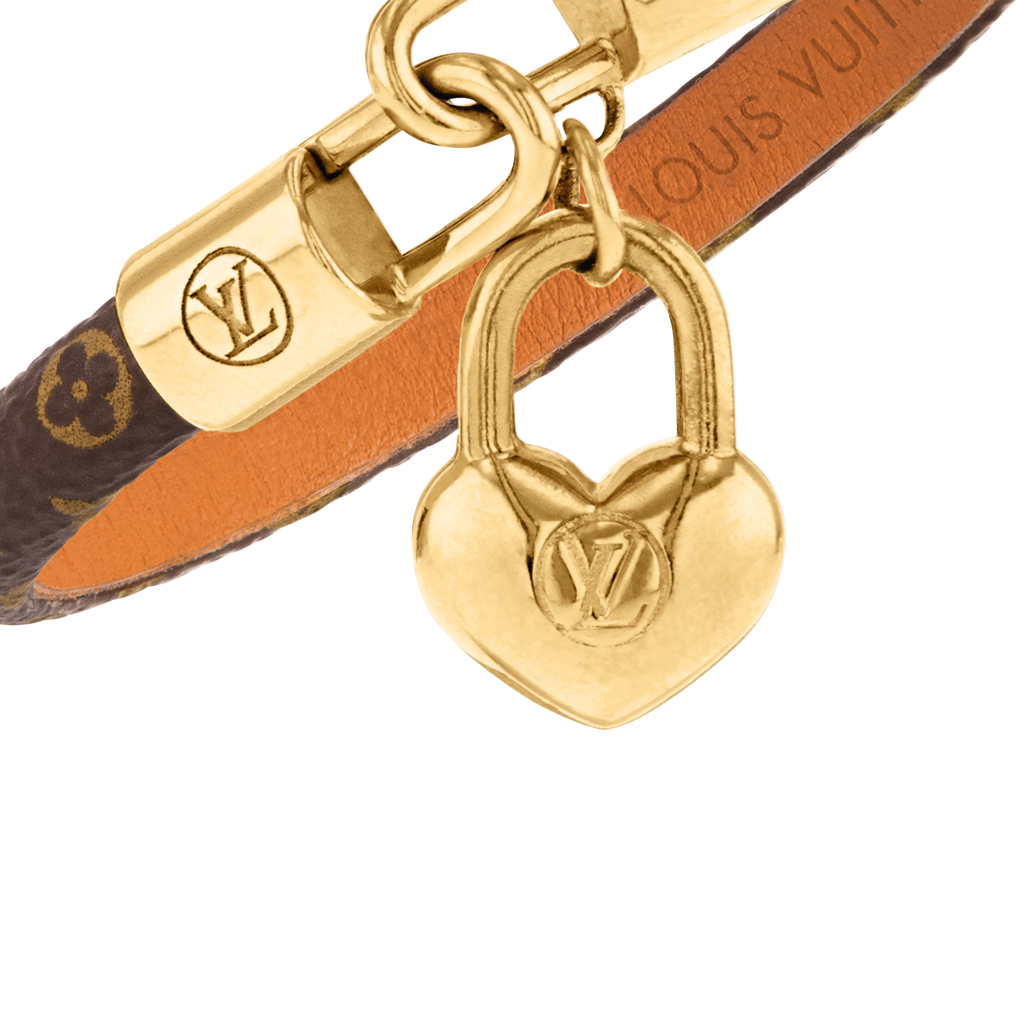 Monogram Accessories Leather Bracelets Crazy In Lock Charm Bracelet | Louis Vuitton ® (Product zoom)