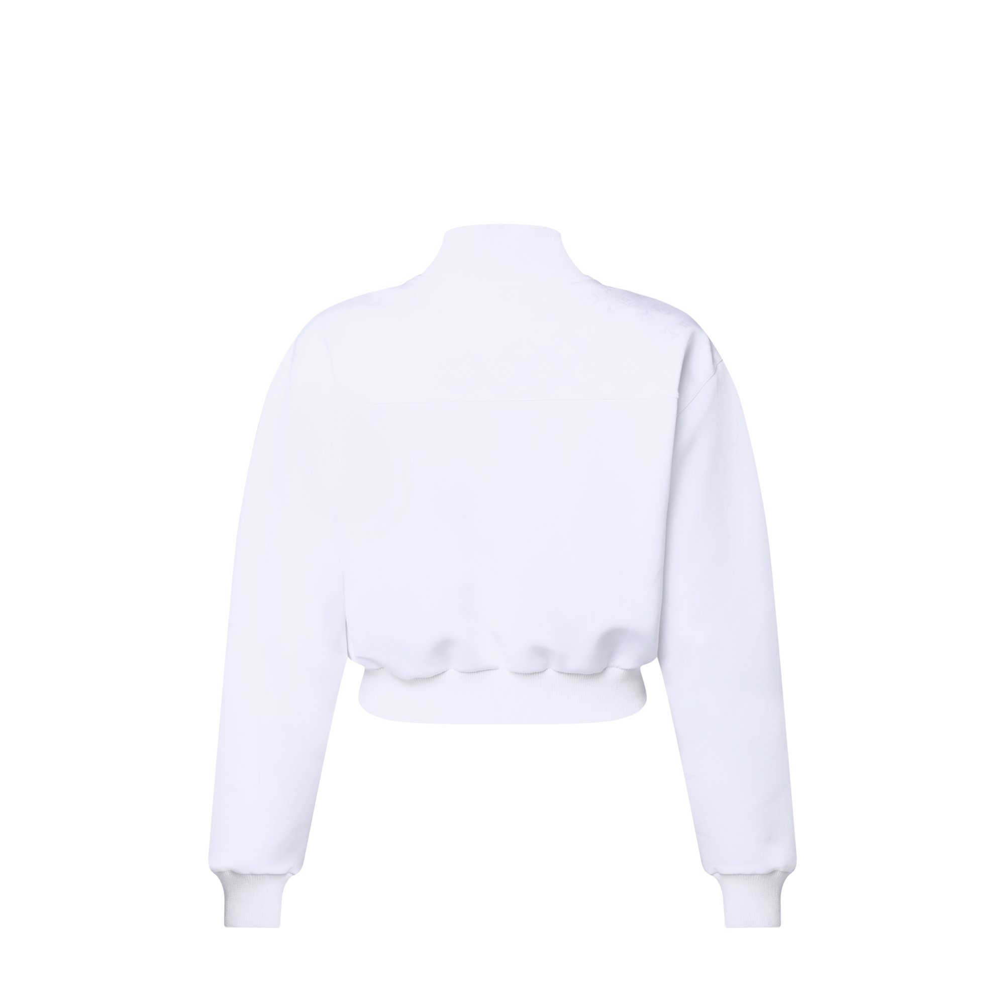  Ready-to-Wear Coats and Jackets Cropped Technical Jersey Bomber Jacket | Louis Vuitton ® (Product zoom)