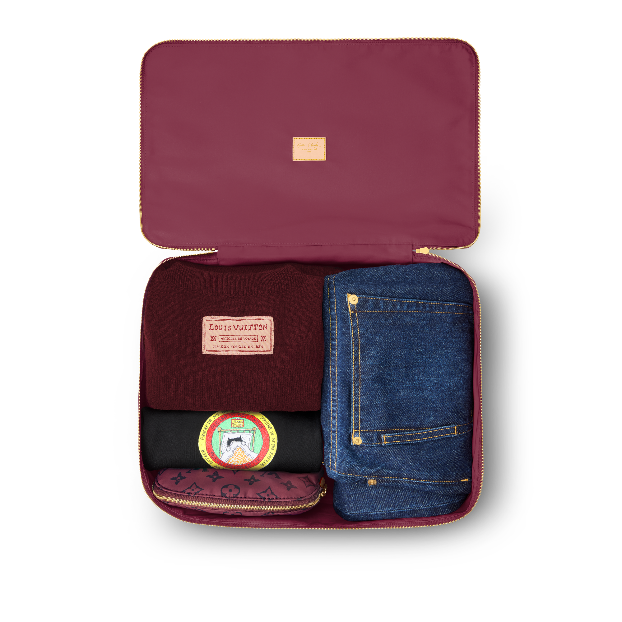 Autres Toiles Monogram Voyage Accessoires de voyage Cube de rangement GM | Louis Vuitton ® (Zoom produit)