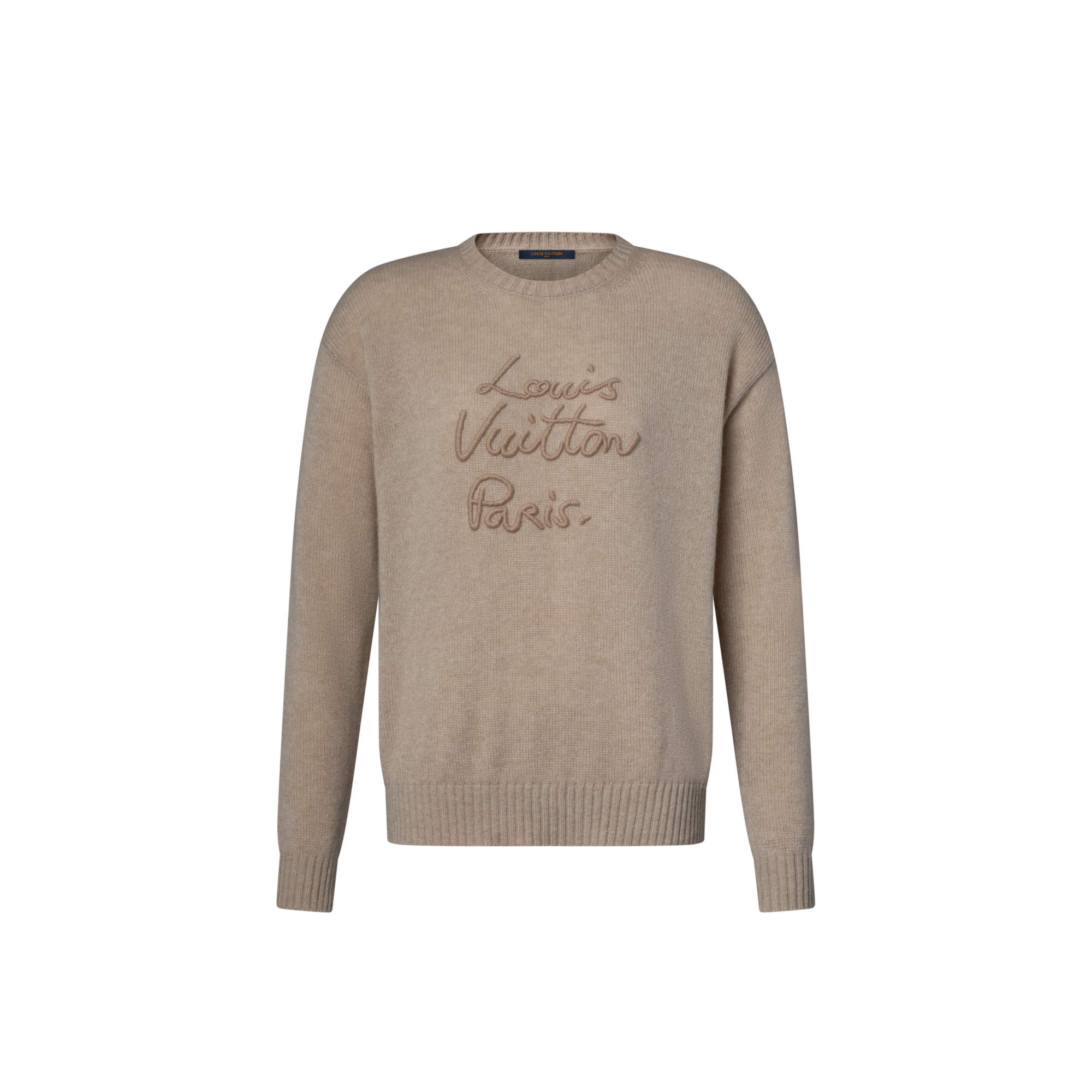  Ready-to-Wear Knitwear Cursive Signature Pullover | Louis Vuitton ® (Product zoom)