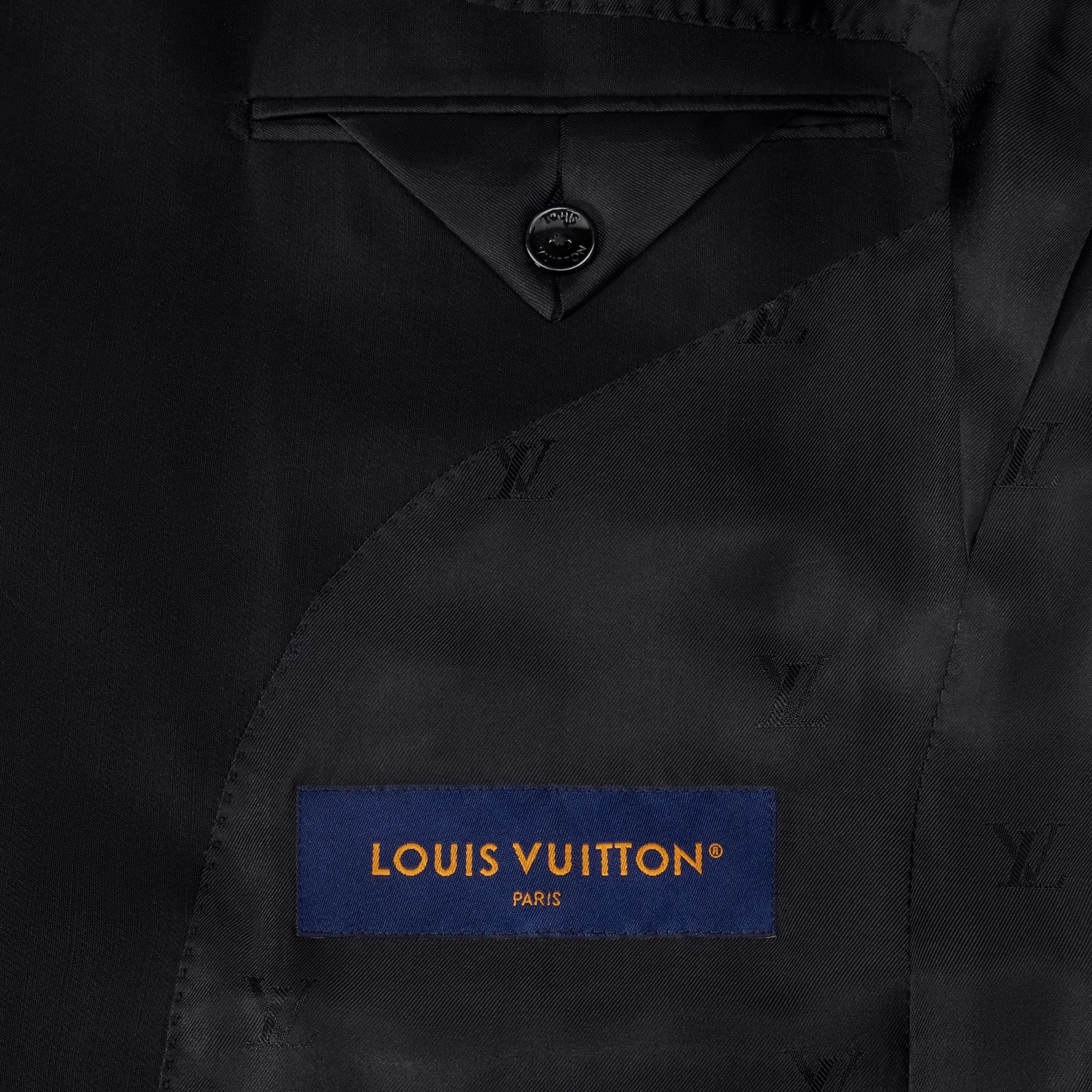  Ready-to-Wear Blazers and Jackets Damier Bandana Satin Pont Neuf Jacket | Louis Vuitton ® (Product zoom)