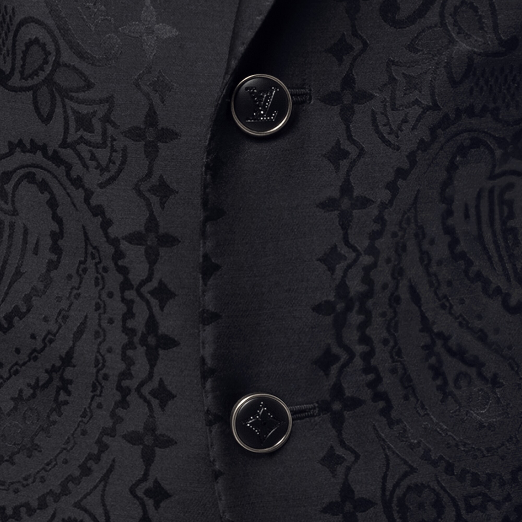  Ready-to-Wear Blazers and Jackets Damier Bandana Satin Pont Neuf Jacket | Louis Vuitton ® (Product zoom)