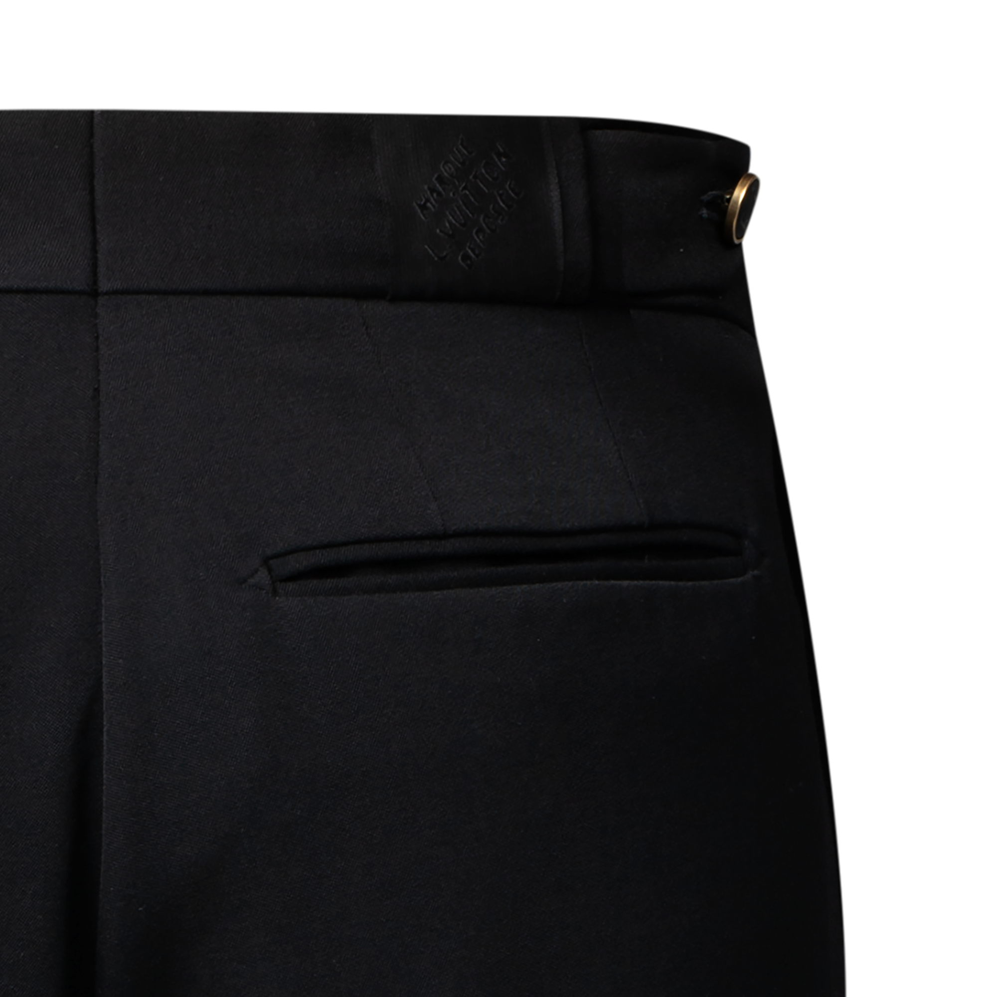  Ready-to-Wear Pants Damier Flock Tuxedo Evening Pants | Louis Vuitton ® (Product zoom)