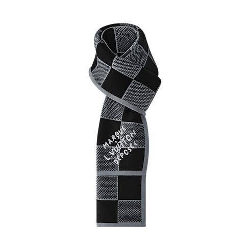 S00 Accessories Scarves Damier Heritage Scarf | Louis Vuitton ® (Product zoom)