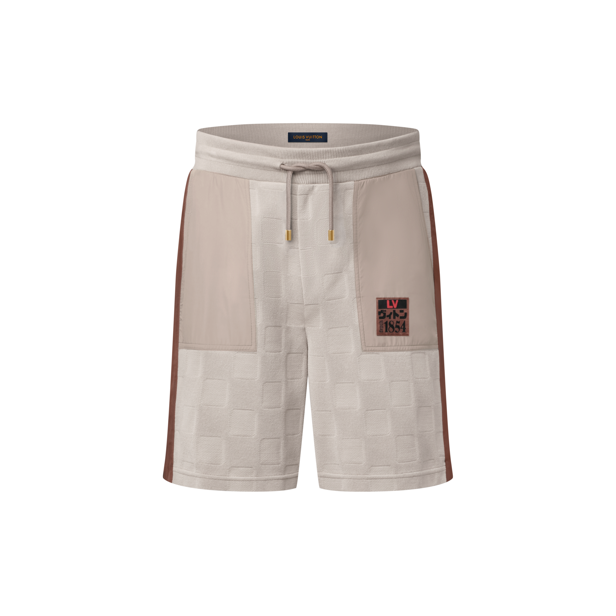  Ready-to-Wear All Ready-to-Wear Damier Hybrid Workwear Shorts | Louis Vuitton ® (Product zoom)