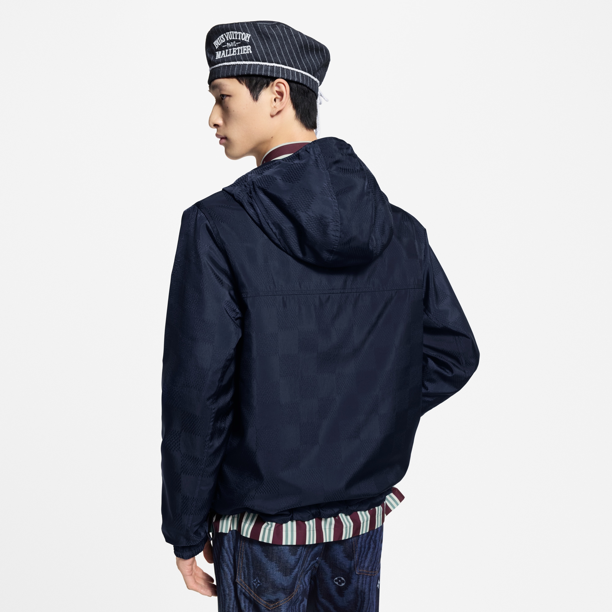 Ready-to-Wear Coats and Outerwear Damier Reversible Windbreaker | Louis Vuitton ® (Product zoom)