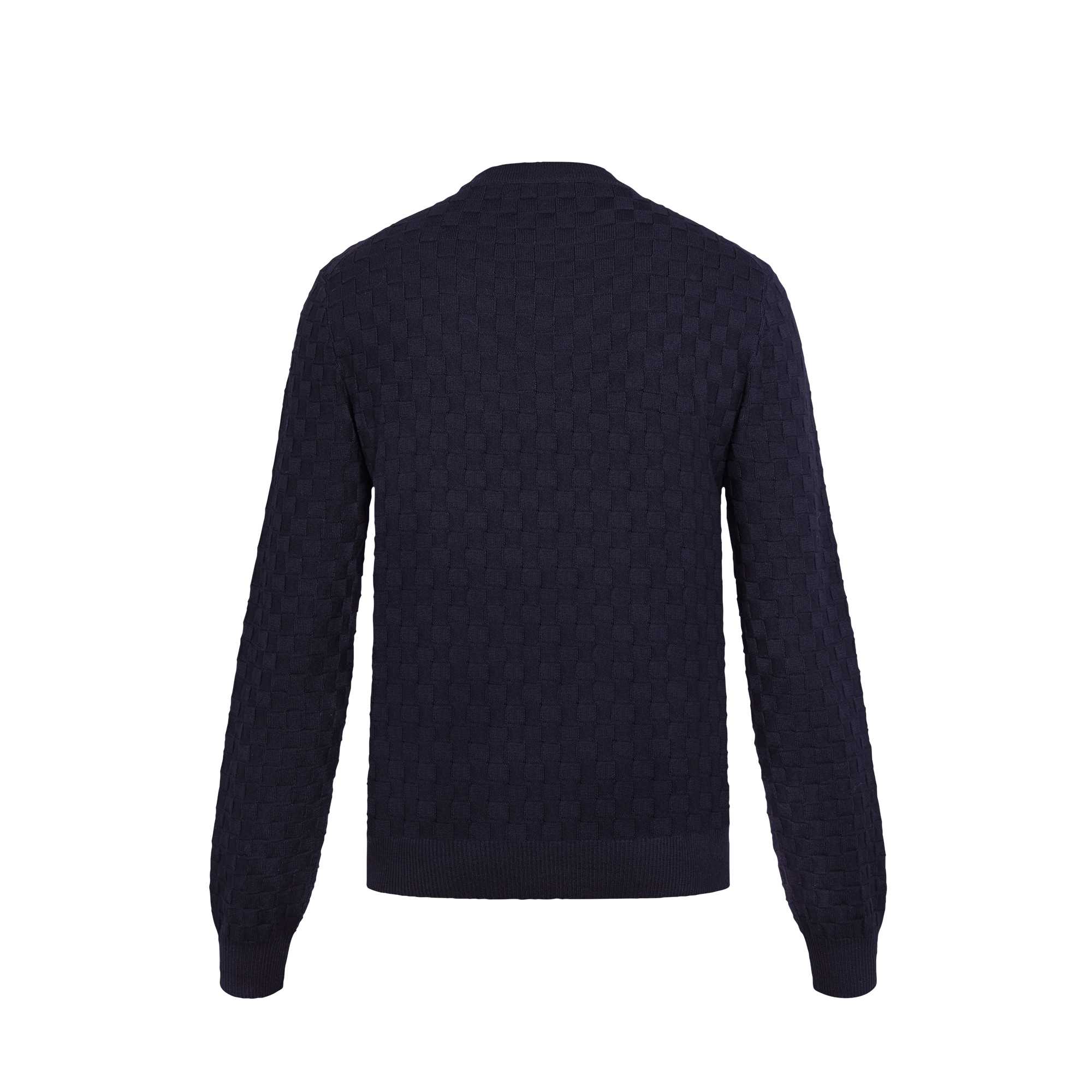  Ready-to-Wear Knitwear and Sweatshirts Damier Signature Crewneck | Louis Vuitton ® (Product zoom)