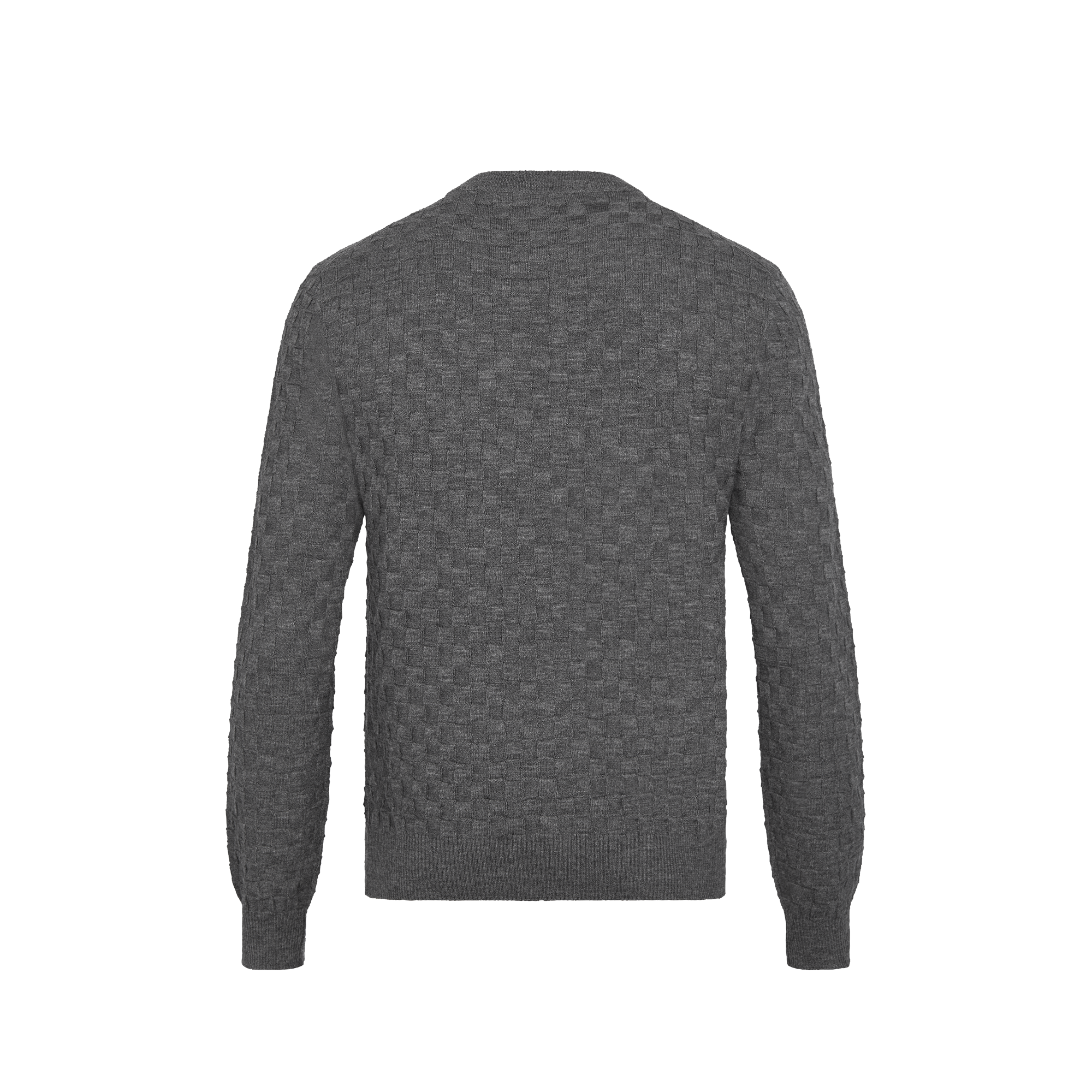  Ready-to-Wear Knitwear and Sweatshirts Damier Signature Crewneck | Louis Vuitton ® (Product zoom)