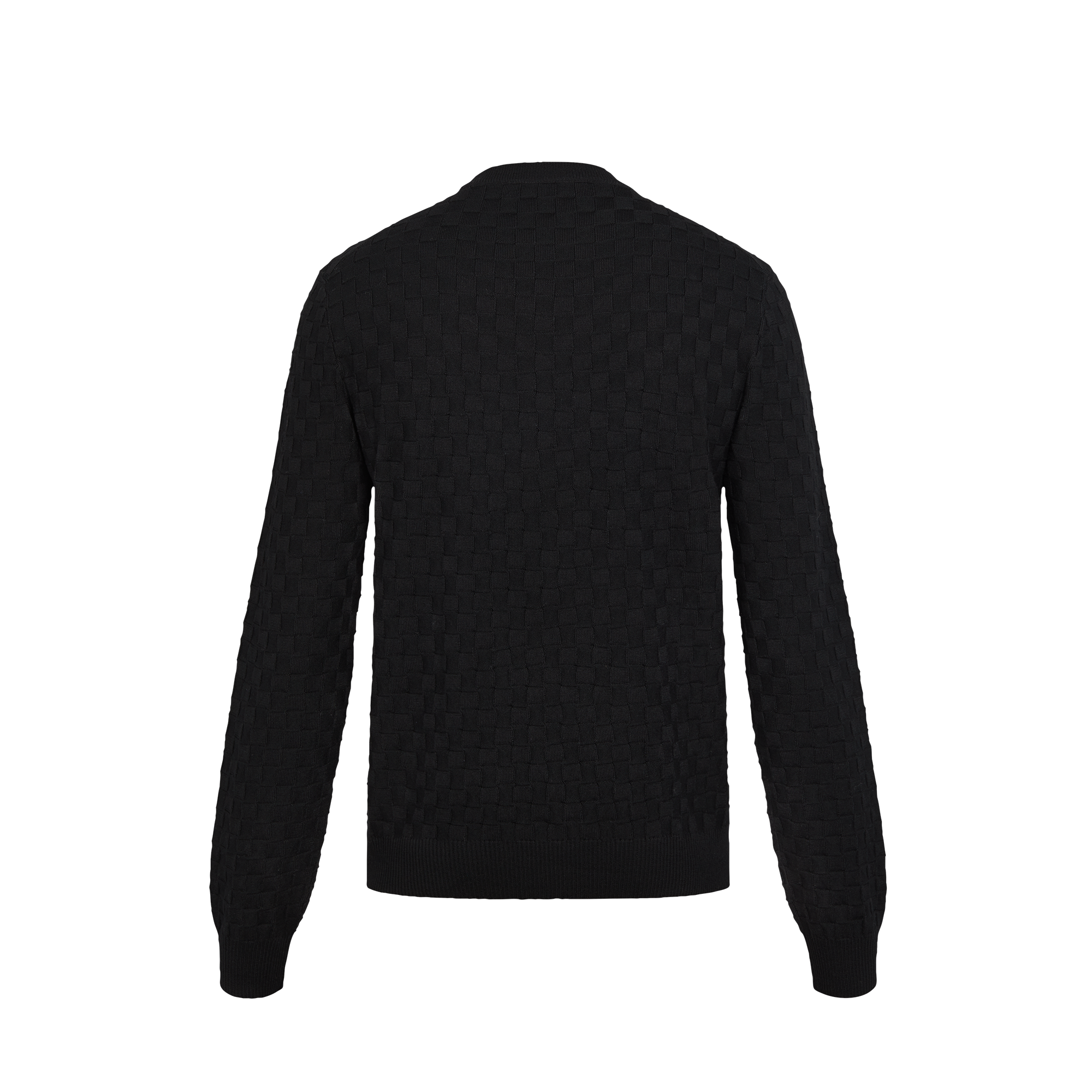  Ready-to-Wear Knitwear and Sweatshirts Damier Signature Crewneck | Louis Vuitton ® (Product zoom)