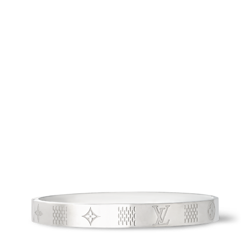 S00 Fashion Jewelry Bracelets Damier Staples Bangle | Louis Vuitton ® (Product zoom)