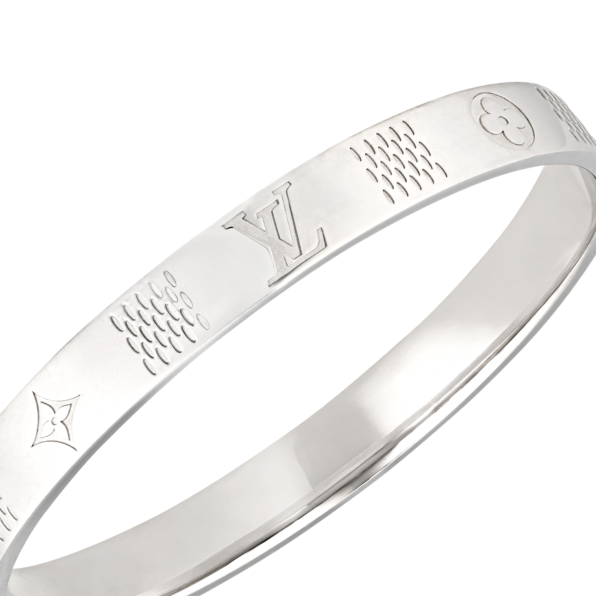 S00 Fashion Jewelry Bracelets Damier Staples Bangle | Louis Vuitton ® (Product zoom)
