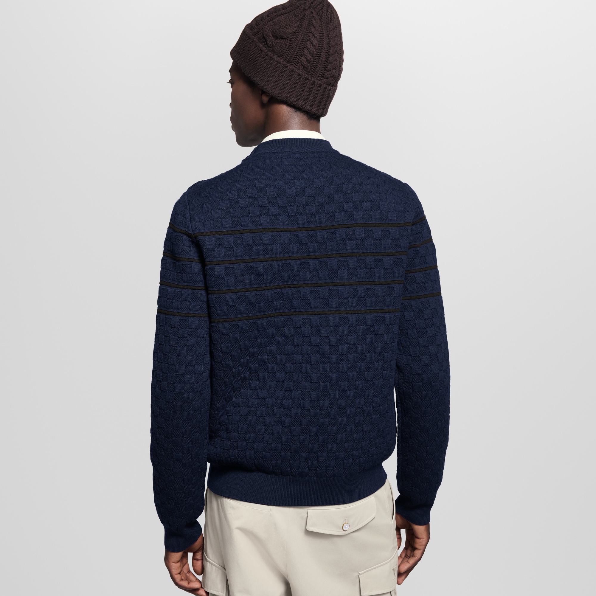  Prêt-à-Porter Tout le Prêt-à-Porter Damier Stripes Pullover | Louis Vuitton ® (Zoom produit)