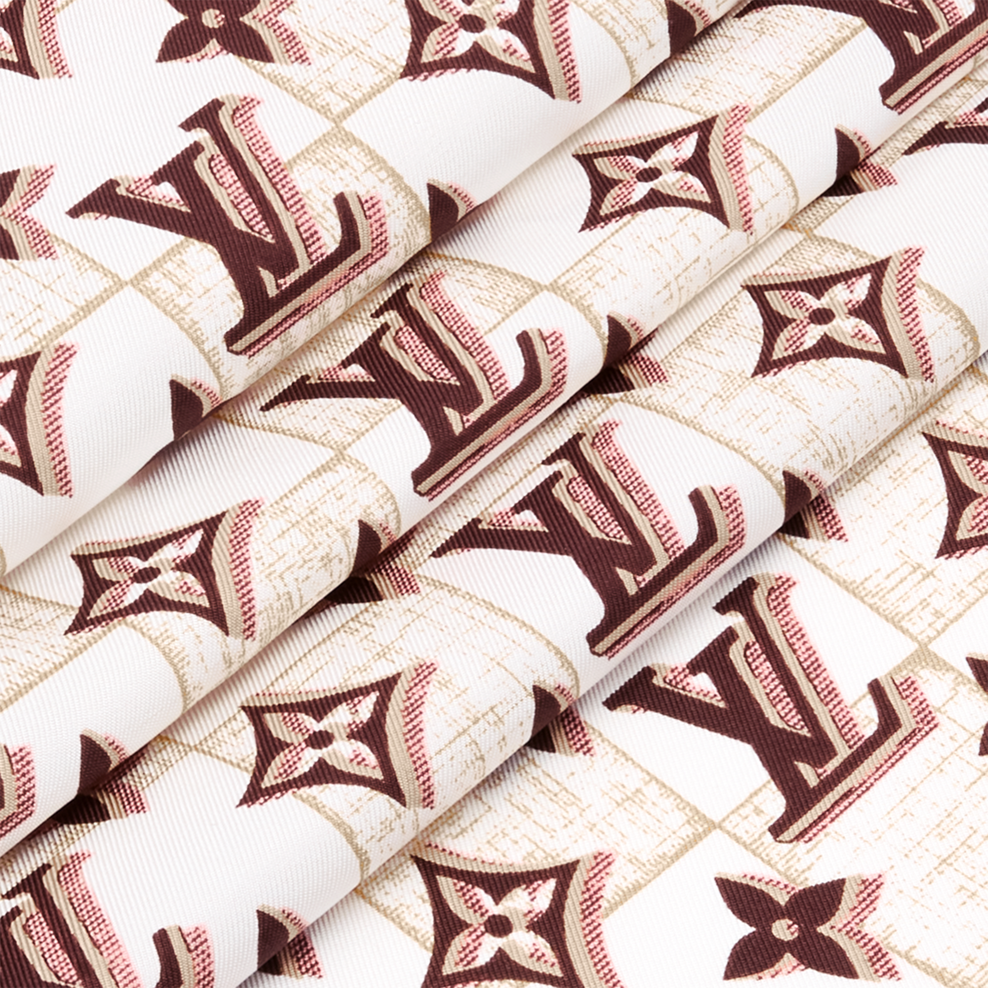 S00 Accessories Silk Squares and Bandeaus  Damiergram Square 70 | Louis Vuitton ® (Product zoom)