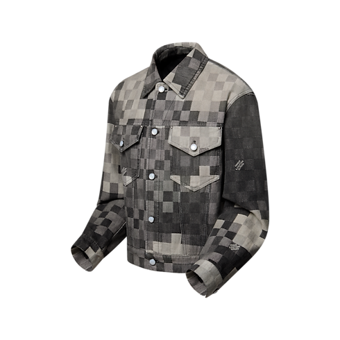 Ready-to-Wear Coats and Outerwear Damoflage Classic Denim Jacket | Louis Vuitton ® (Product zoom)