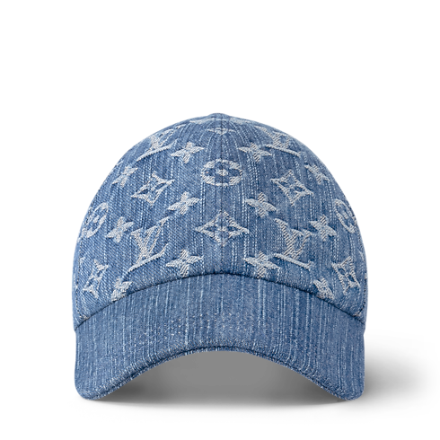 S00 Accessories Hats and Gloves Denim Cap | Louis Vuitton ® (Product zoom)