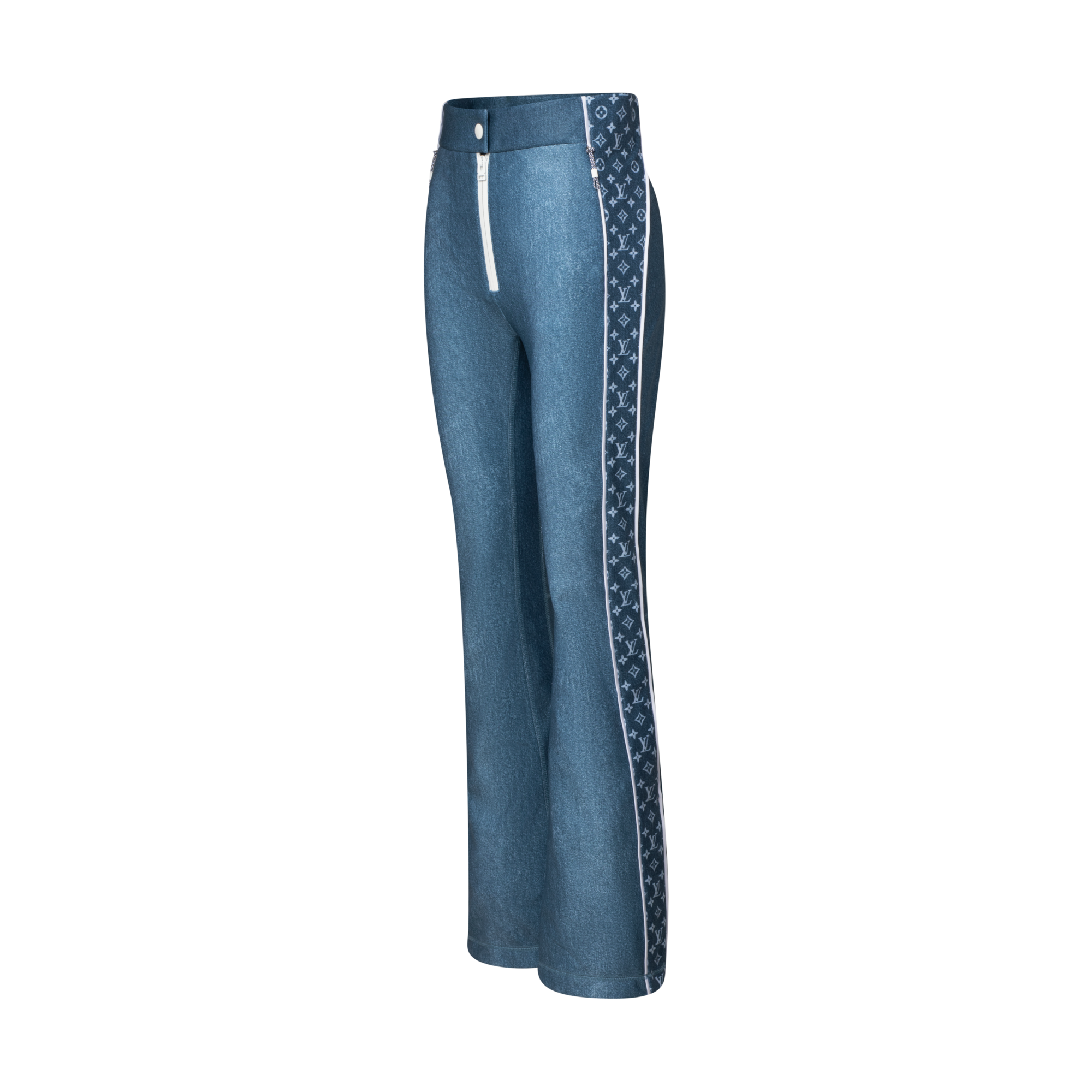  Ready-to-Wear Pants Denim-Effect Softshell Ski Pants | Louis Vuitton ® (Product zoom)