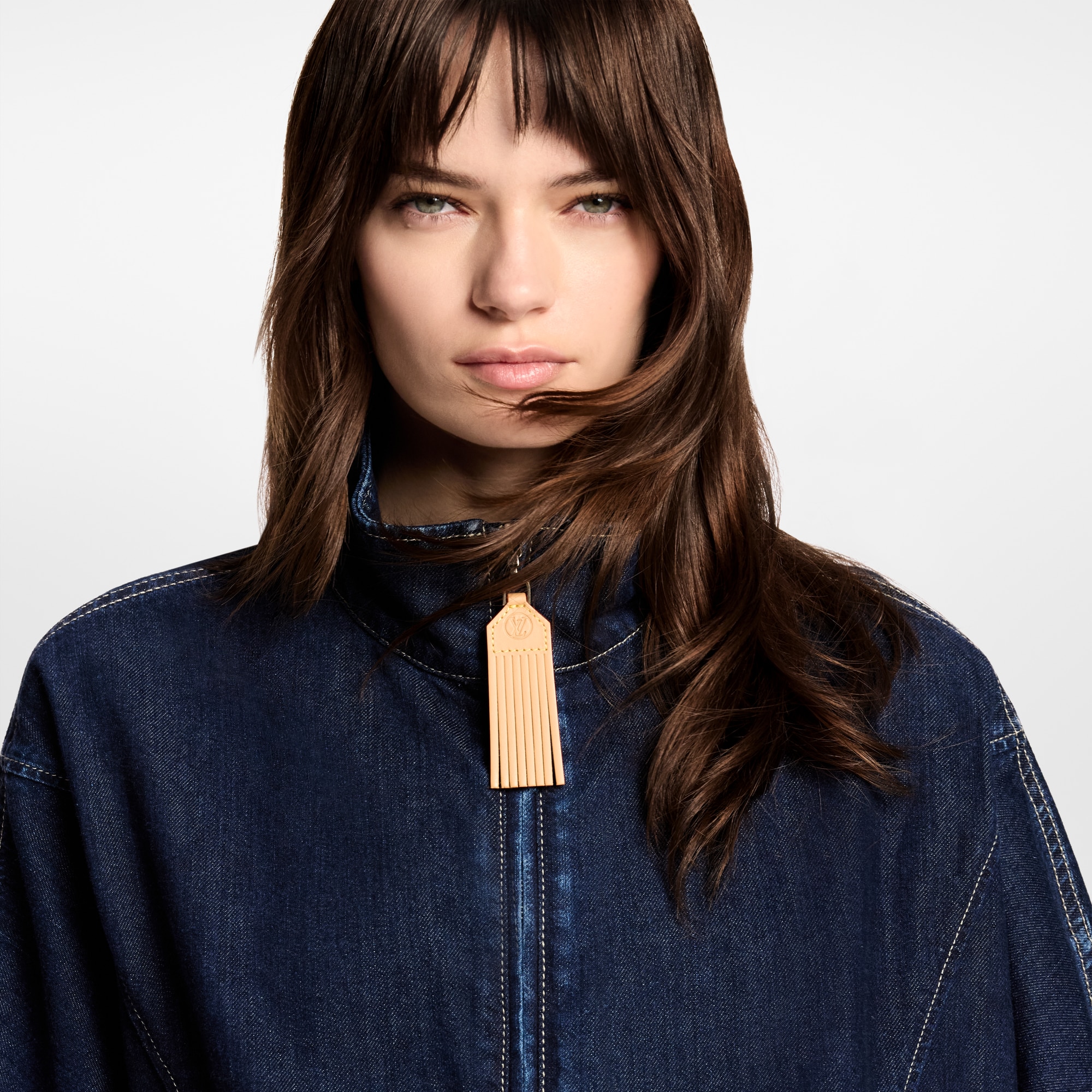  Ready-to-Wear Coats and Jackets Denim Zip-Up Jacket | Louis Vuitton ® (Product zoom)