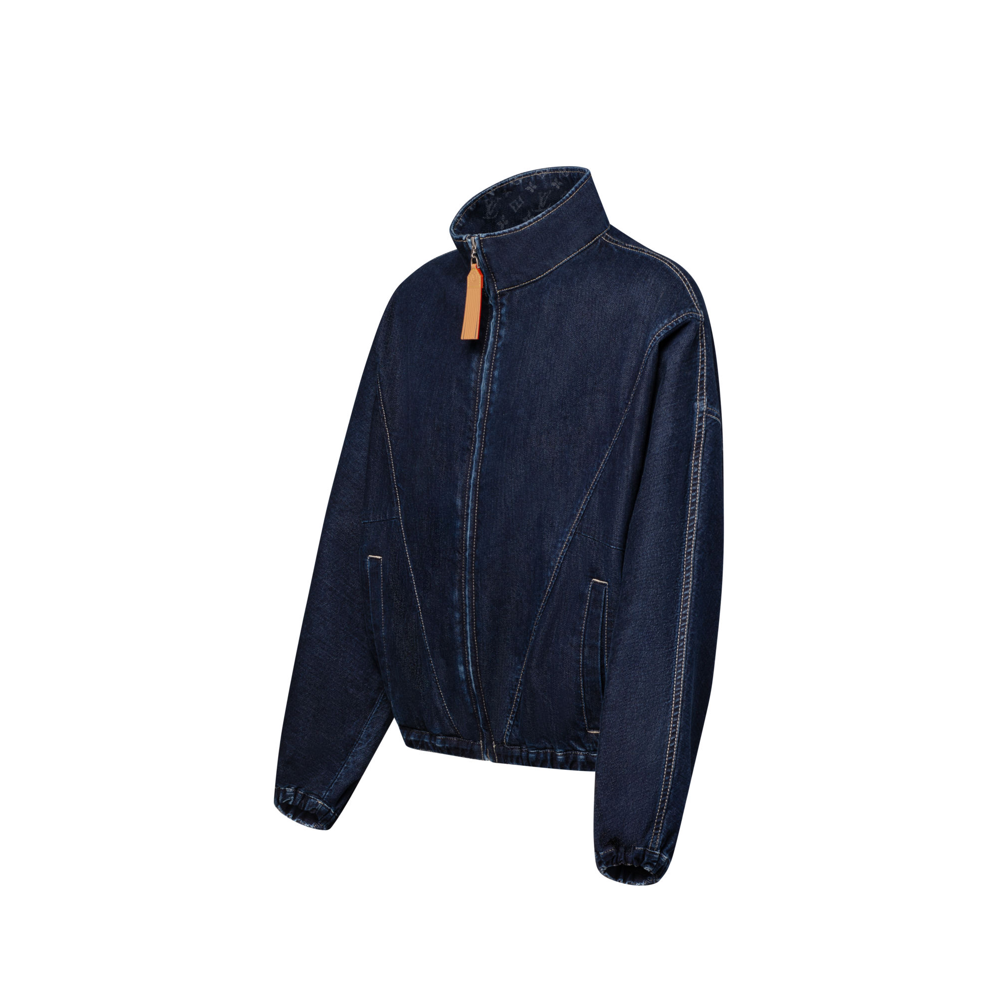  Ready-to-Wear Coats and Jackets Denim Zip-Up Jacket | Louis Vuitton ® (Product zoom)