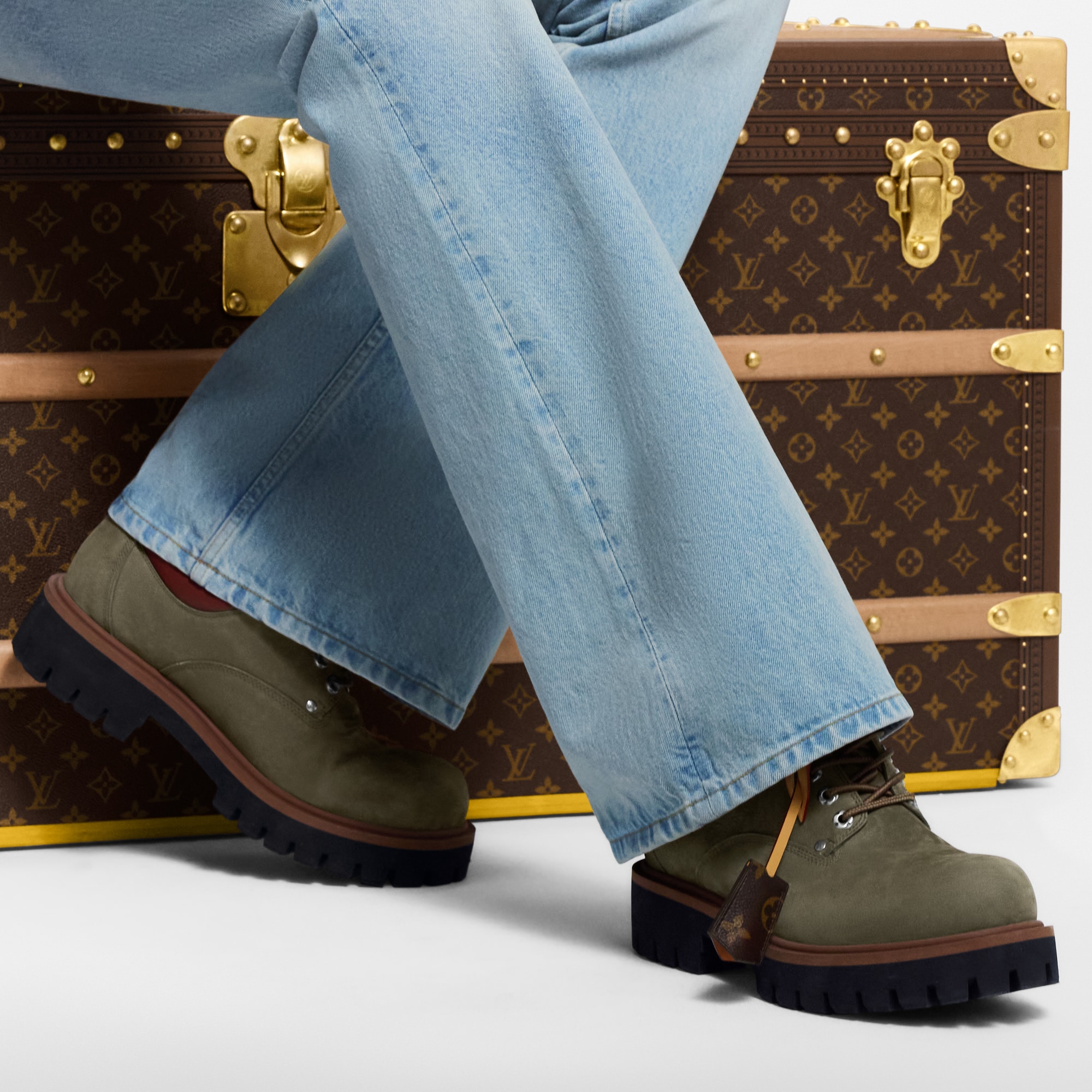  Souliers Lacets et Boucles Derby LV Remix | Louis Vuitton ® (Zoom produit)