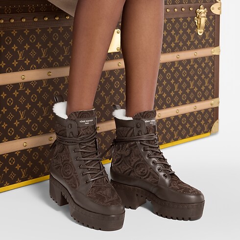 Souliers Bottes et Bottines Desert boot Lauréate à plateforme | Louis Vuitton ® (Zoom produit)