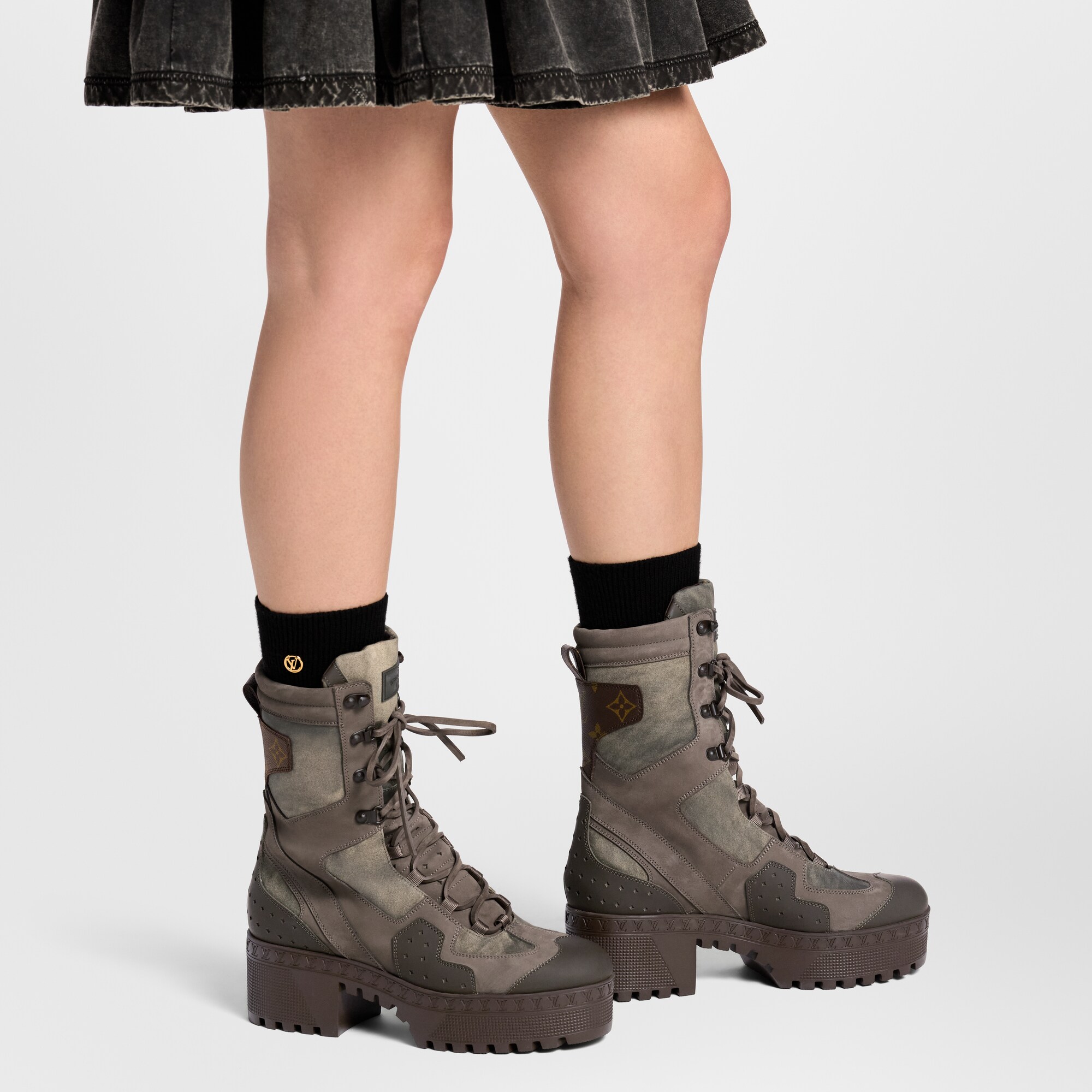  Souliers Bottes et Bottines Desert boot Lauréate à plateforme | Louis Vuitton ® (Zoom produit)