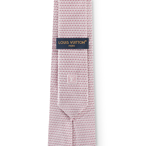 S00 Accessories Ties and Pocket Squares Diamonds V Tie | Louis Vuitton ® (Product zoom)