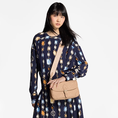 Monogram Empreinte Leather Handbags All Handbags Diane | Louis Vuitton ® (Product zoom)