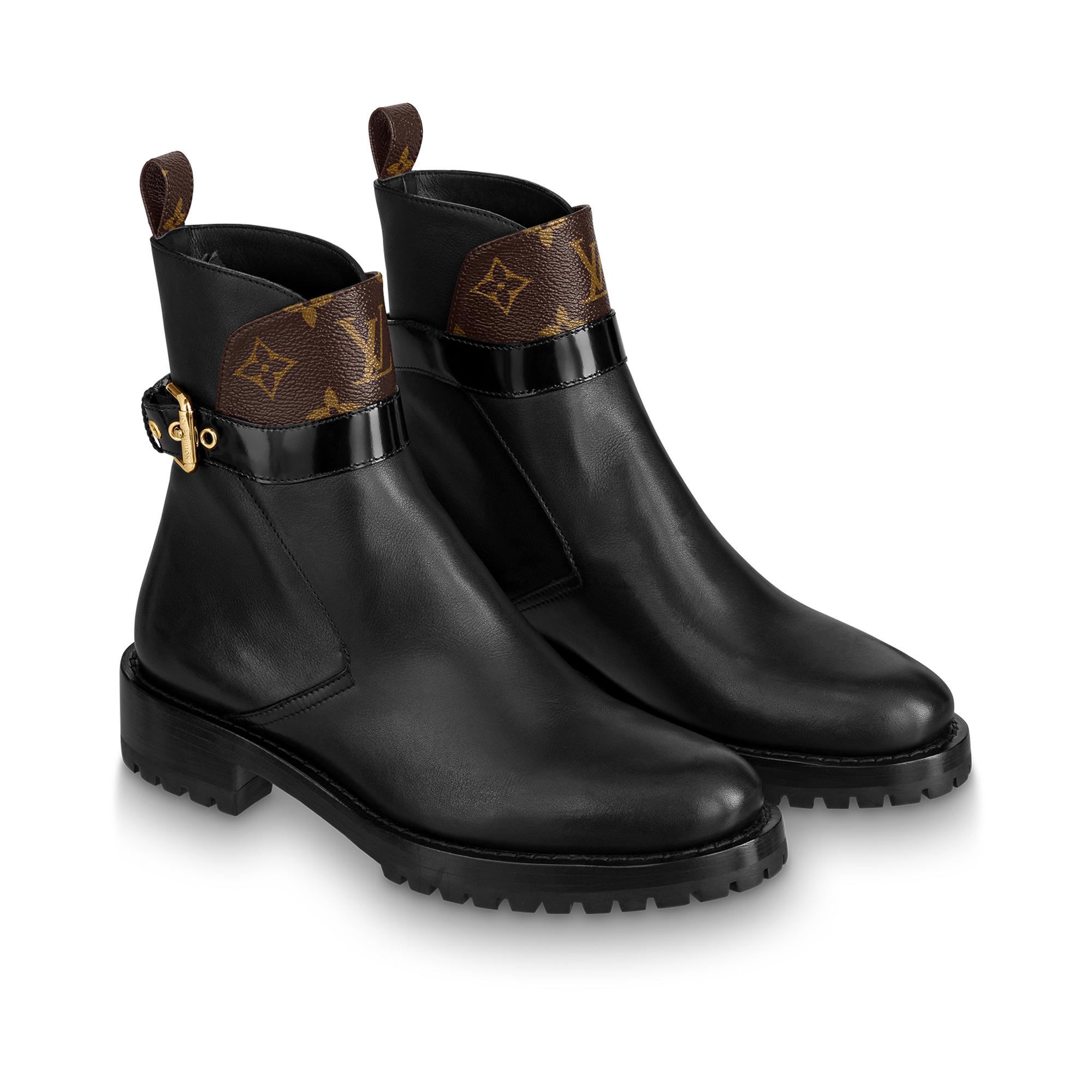 discovery flat ankle boot louis vuitton