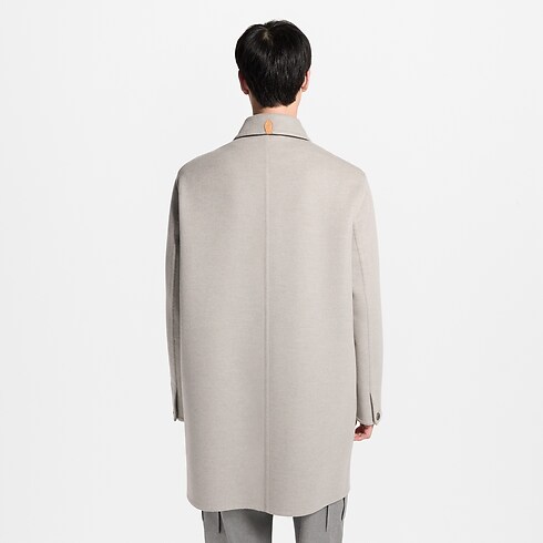 Ready-to-Wear Coats and Outerwear Double Face Cashmere Car Coat | Louis Vuitton ® (Product zoom)