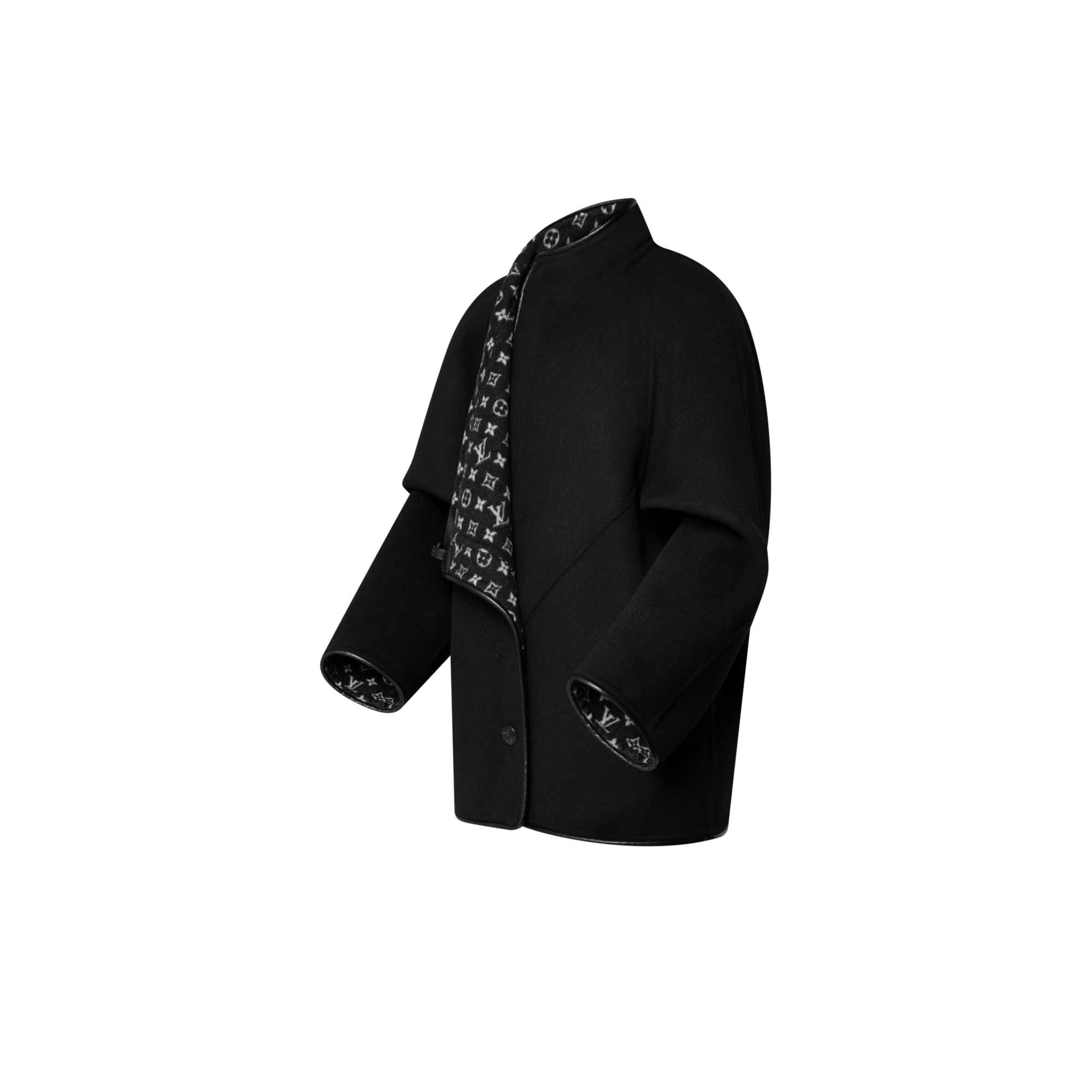  Ready-to-Wear Coats and Jackets Double Face Clip Front Coat | Louis Vuitton ® (Product zoom)