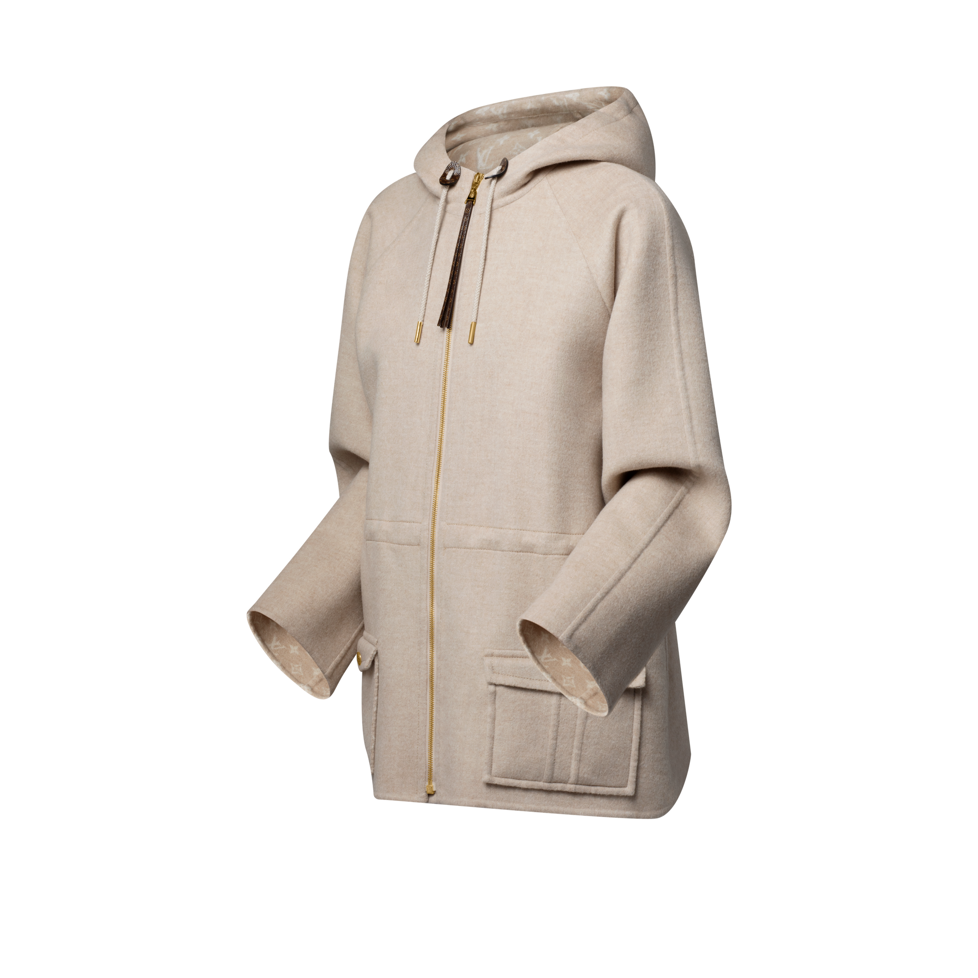  Ready-to-Wear Coats and Jackets Double Face Hooded Parka | Louis Vuitton ® (Product zoom)